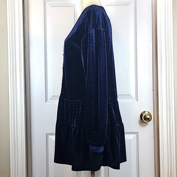 New In Plush Textured Dress - Picture 7 of 13